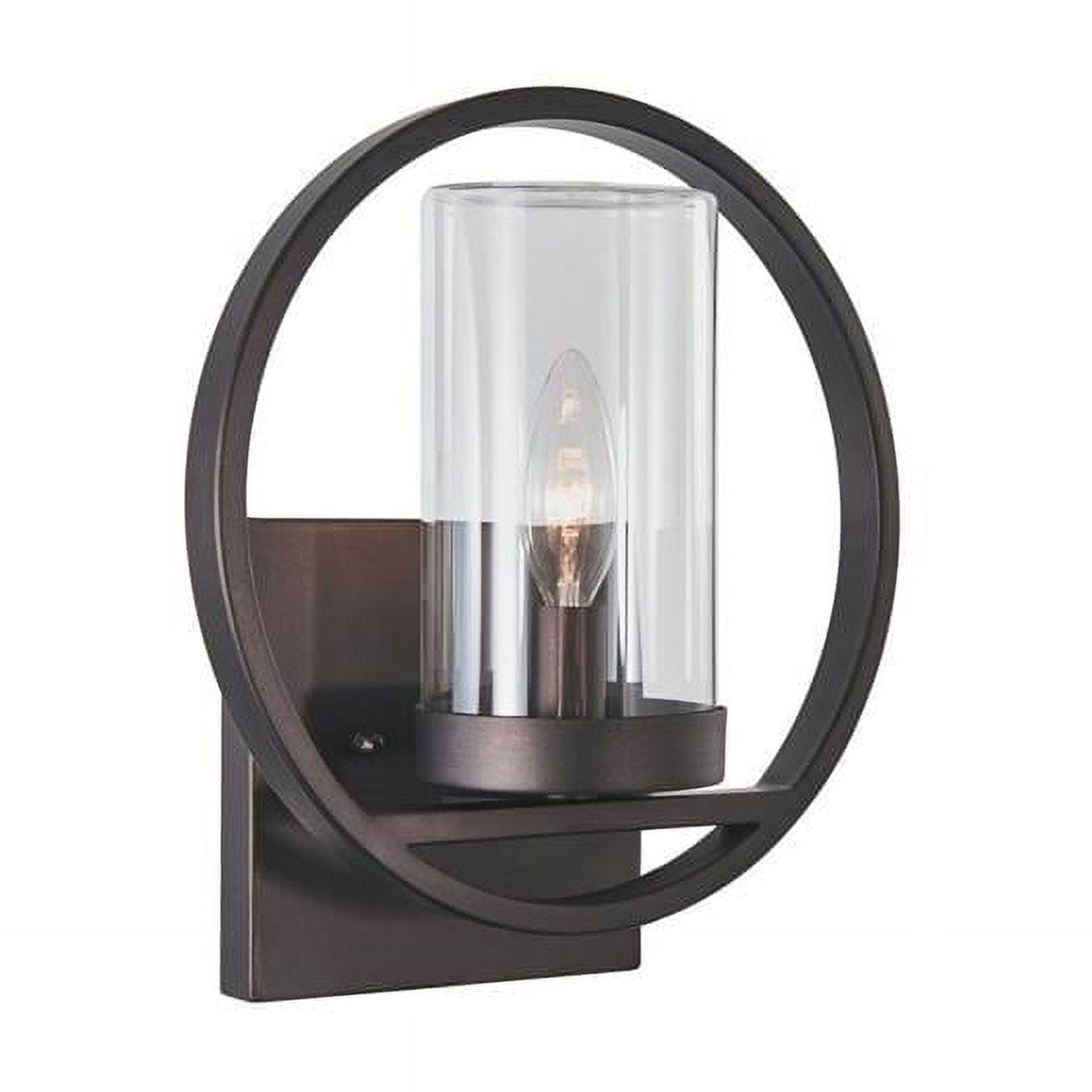 Chloe Lighting Joseph Transitional 1 Light Rubbed Bronze Outdoor/indoor Wall Sconce 11"Tall