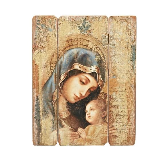 Josephs Studio Madonna and Child Decorative Panel, 26 by 20.25-Inch