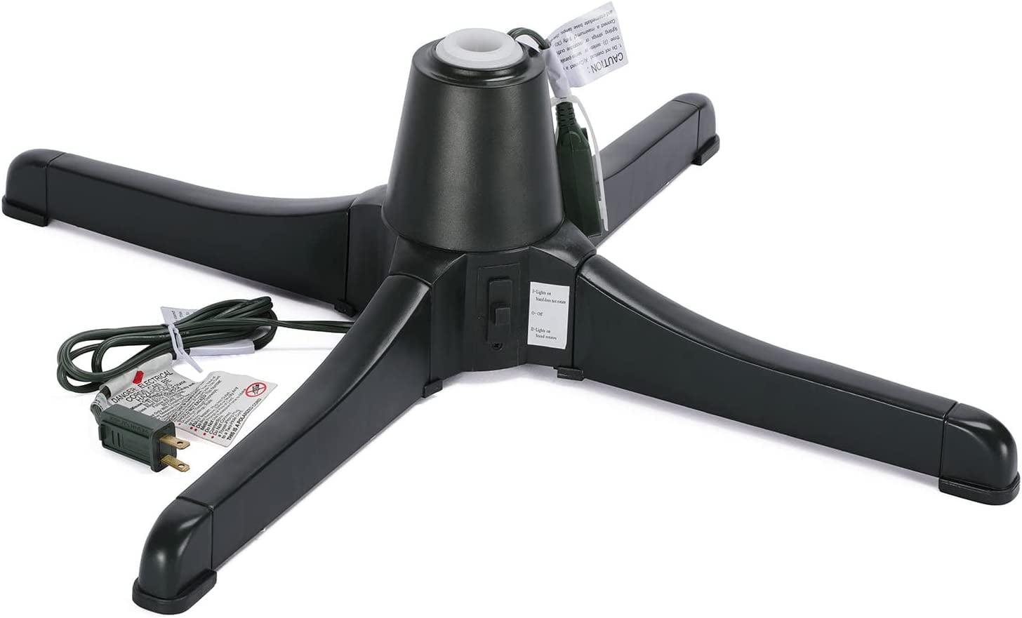 Best Choice Products 360-Degree Rotating Christmas Tree Stand for Up To 7.5ft Artificial Tree w/ 3 Settings