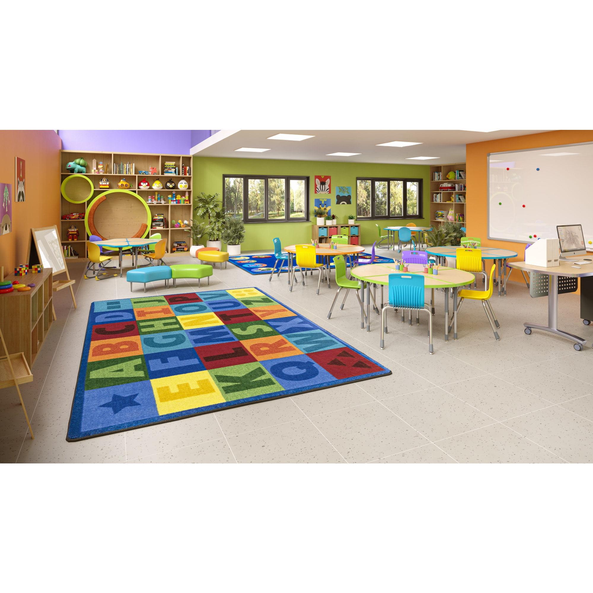 Joy Carpets Joy Carpets Colorful Learning Educational Area Rug