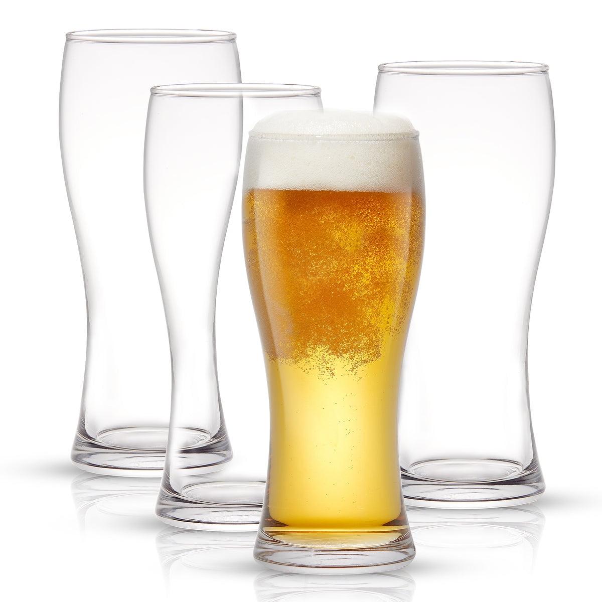 JoyJolt Callen Beer Glasses, 15.5oz