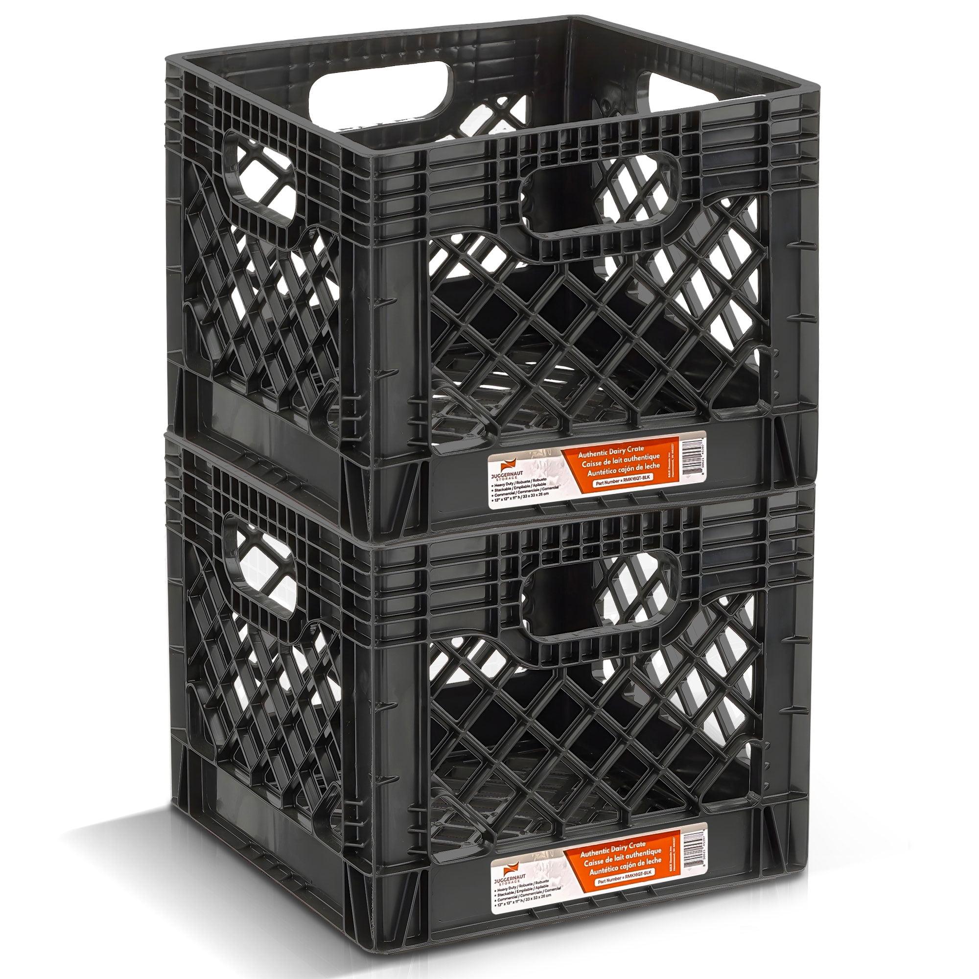Juggernaut Storage Juggernaut Storage Crate for Office Storage & Classroom Organization, 2-Pack