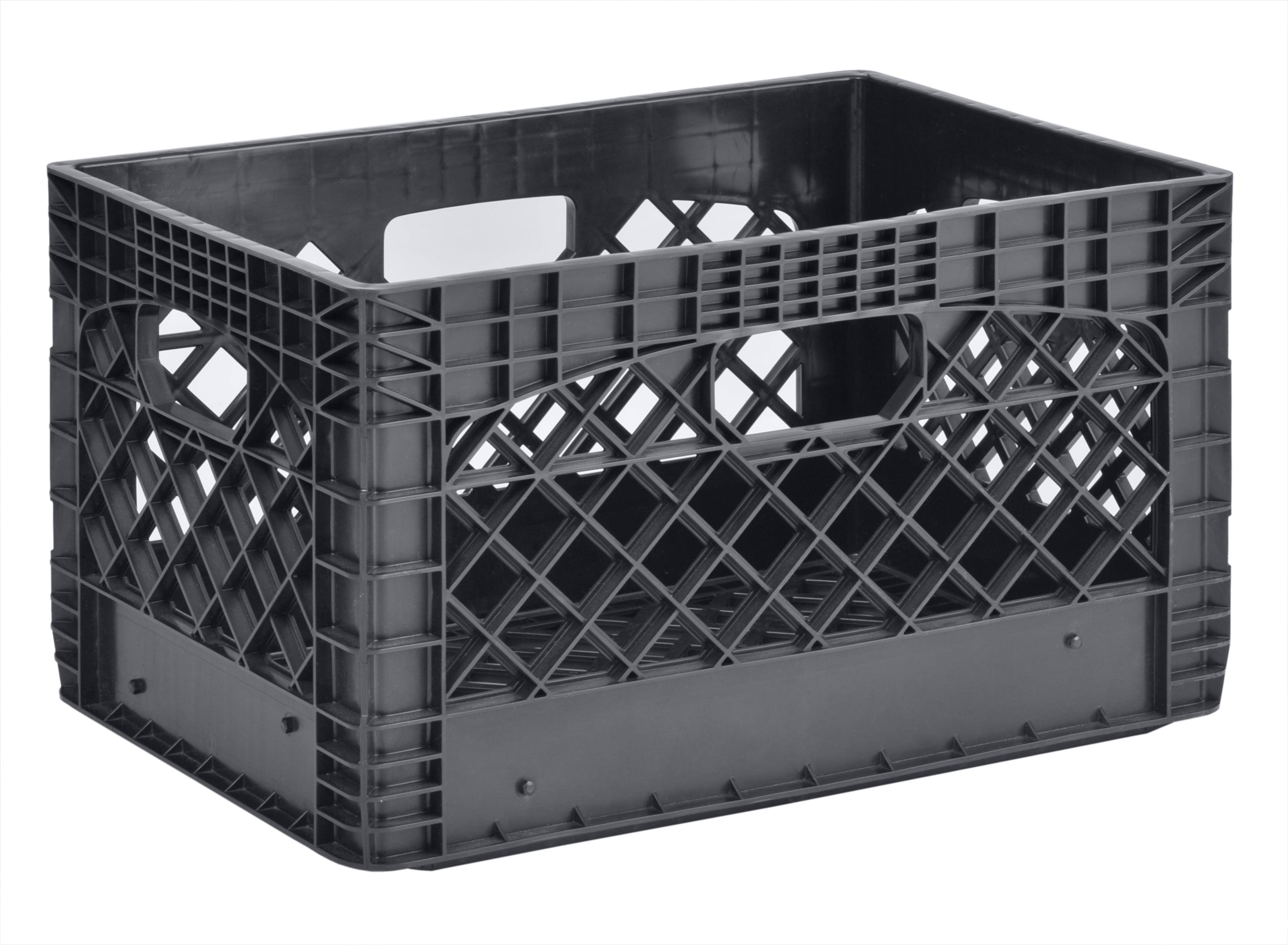 Juggernaut Storage Juggernaut Storage 24QT Plastic Heavy-Duty Milk Crate