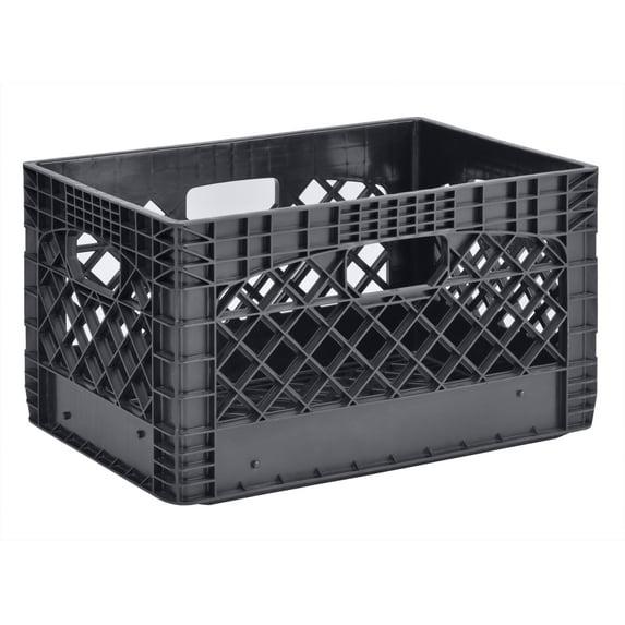 Juggernaut Storage Juggernaut Storage 24QT Plastic Heavy-Duty Milk Crate