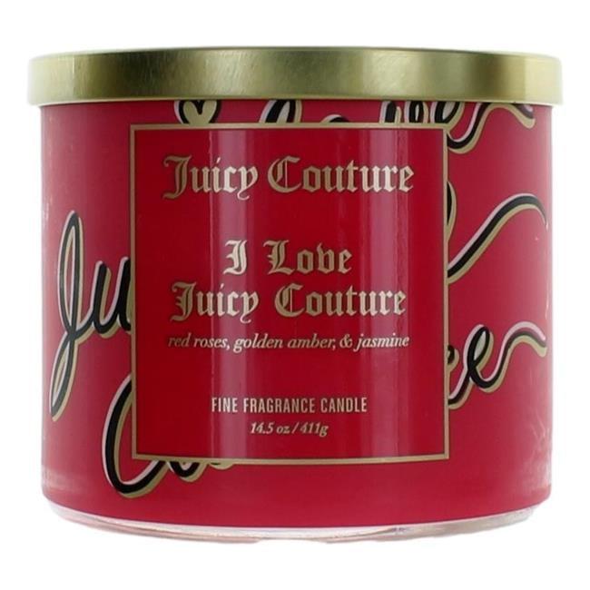 Juicy Couture Red Soy Wax 3-Wick Scented Jar Candle