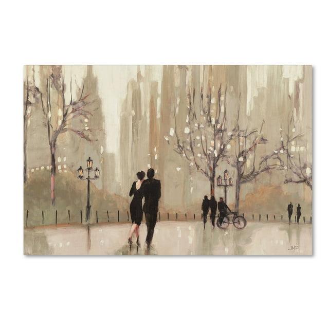 Trademark Fine Art -Julia Purinton 'An Evening Out Neutral' Canvas Art - 47''x30''