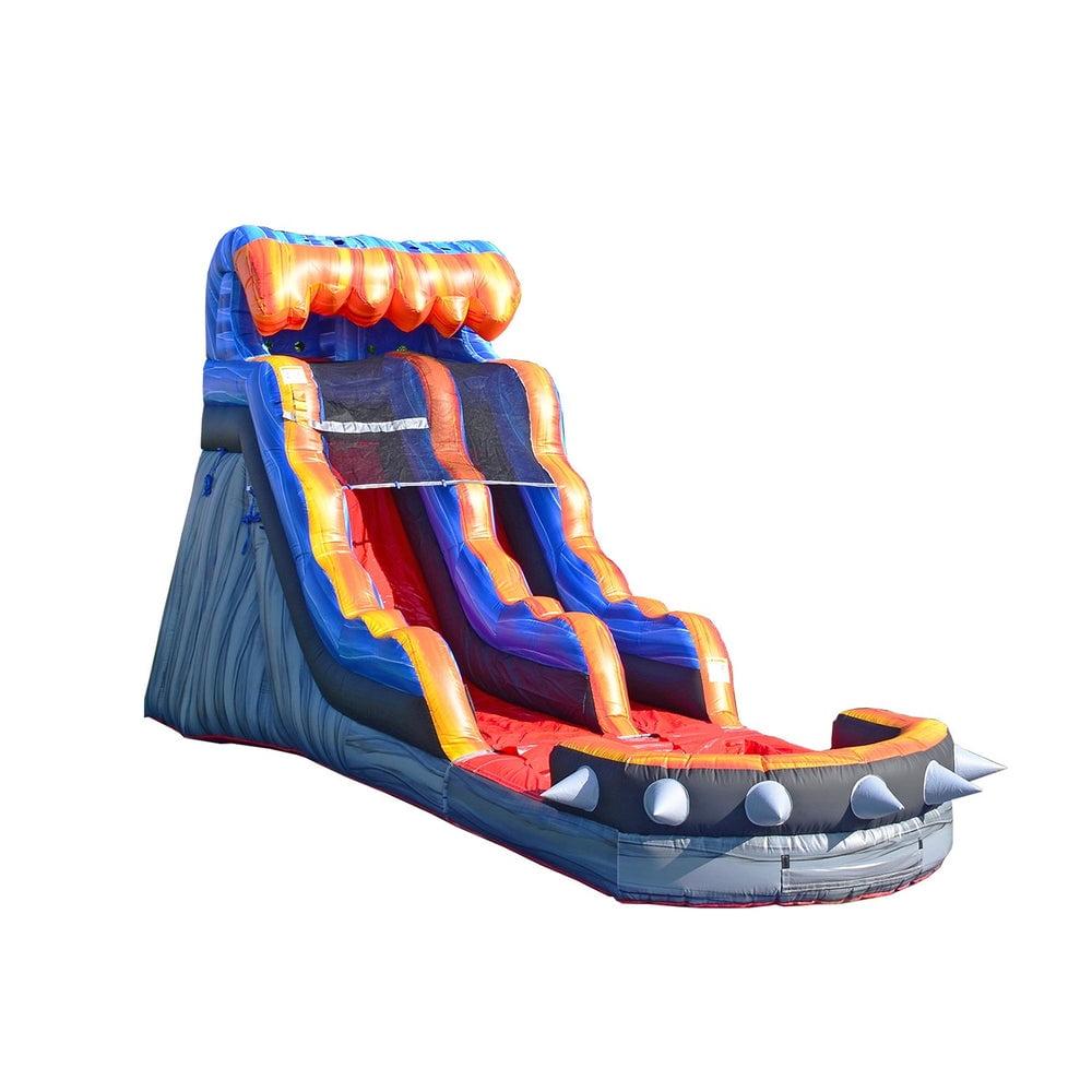 JumpOrange JumpOrange 15 FT Rocker Commercial Grade Water Slide with Pool (with Blower)