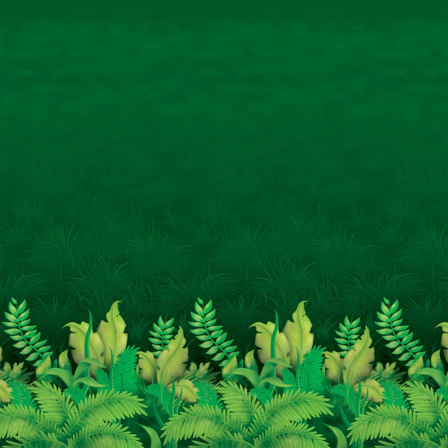 Beistle Jungle Foliage Backdrop