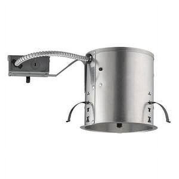 Silver Aluminum 15" Indoor/Outdoor Recessed Lighting Housing