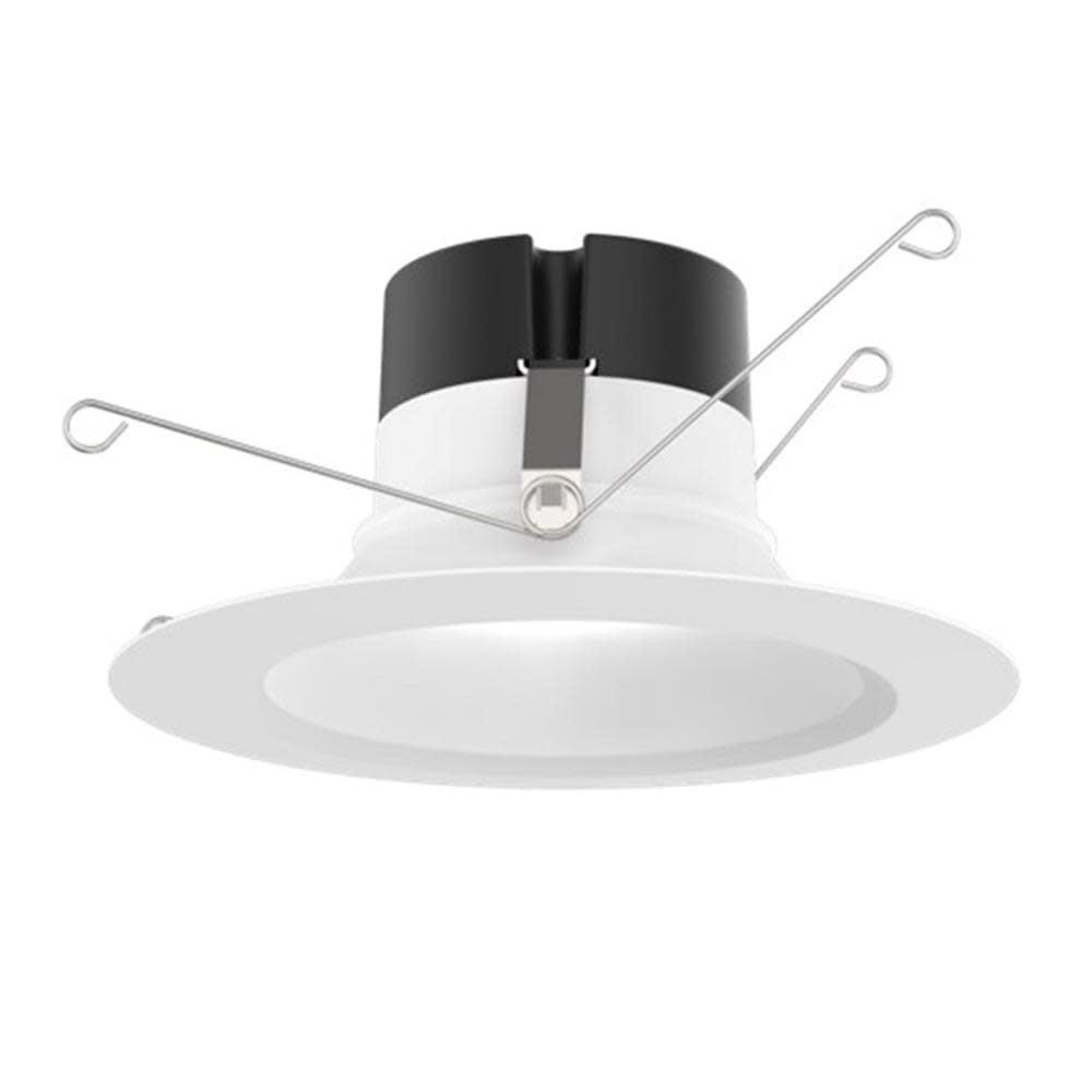 7.625'' White Aluminum LED Retrofit Recessed Lighting Kit