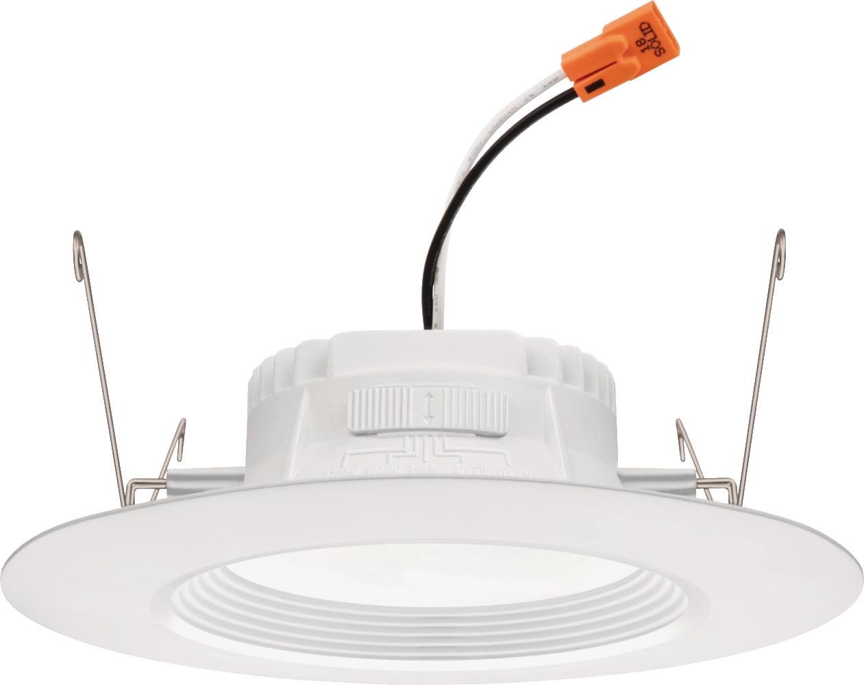 6'' Selectable Color Temperature Dimmable Air-Tight LED Retrofit Recessed Lighting Kit