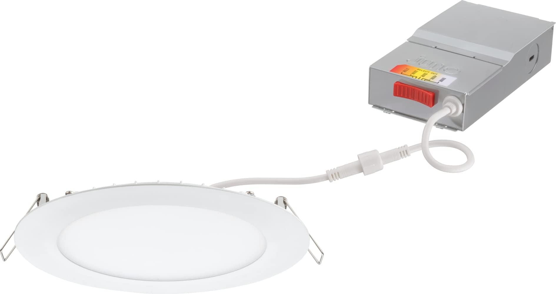 6'' Tunable Color Temperature Dimmable LED Retrofit Recessed Lighting Kit