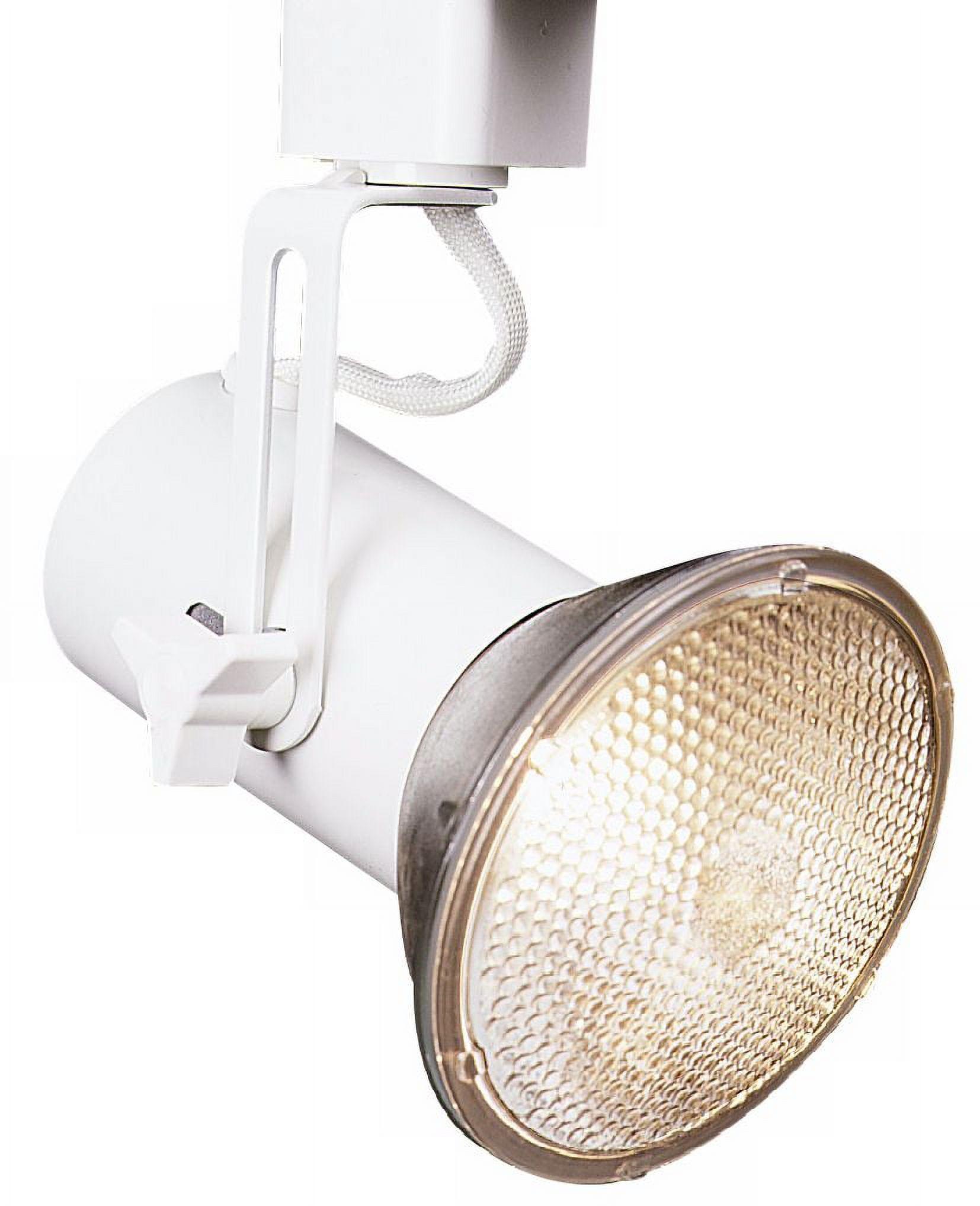 White Mini Swivel Track Lighting Head