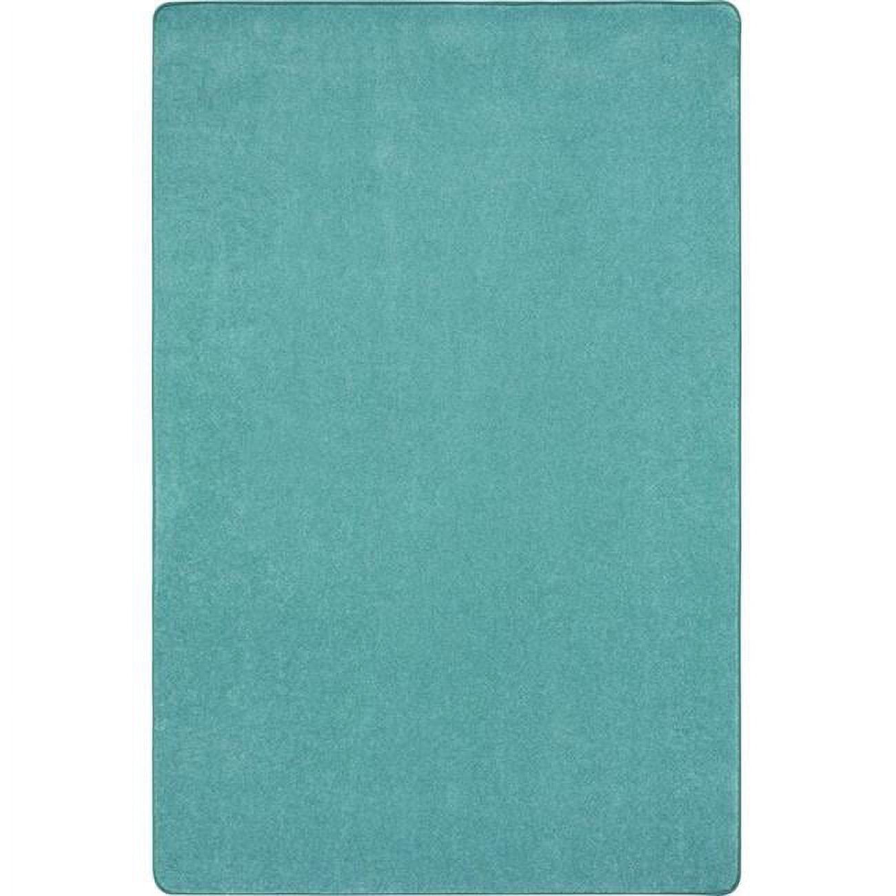 Seafoam Serenity 12'x7'6" Tufted Synthetic Kids Area Rug