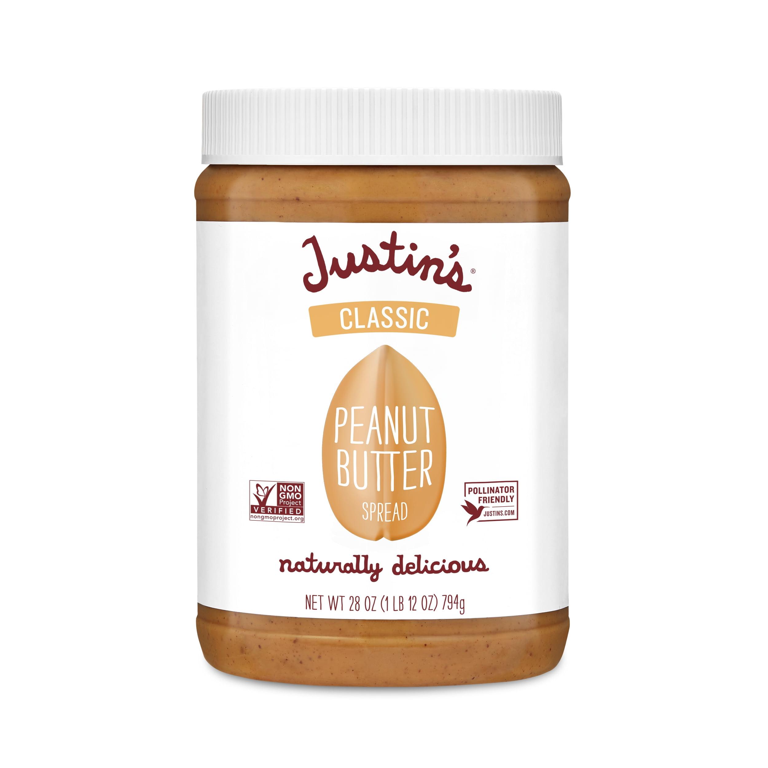 Justin's Classic Peanut Butter Spread, 28 oz Jar