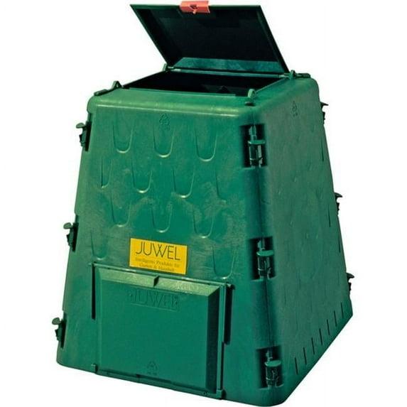 Juwel AeroQuick 77 Gallons Plastic Outdoor Stationary Composter with Latching Lid