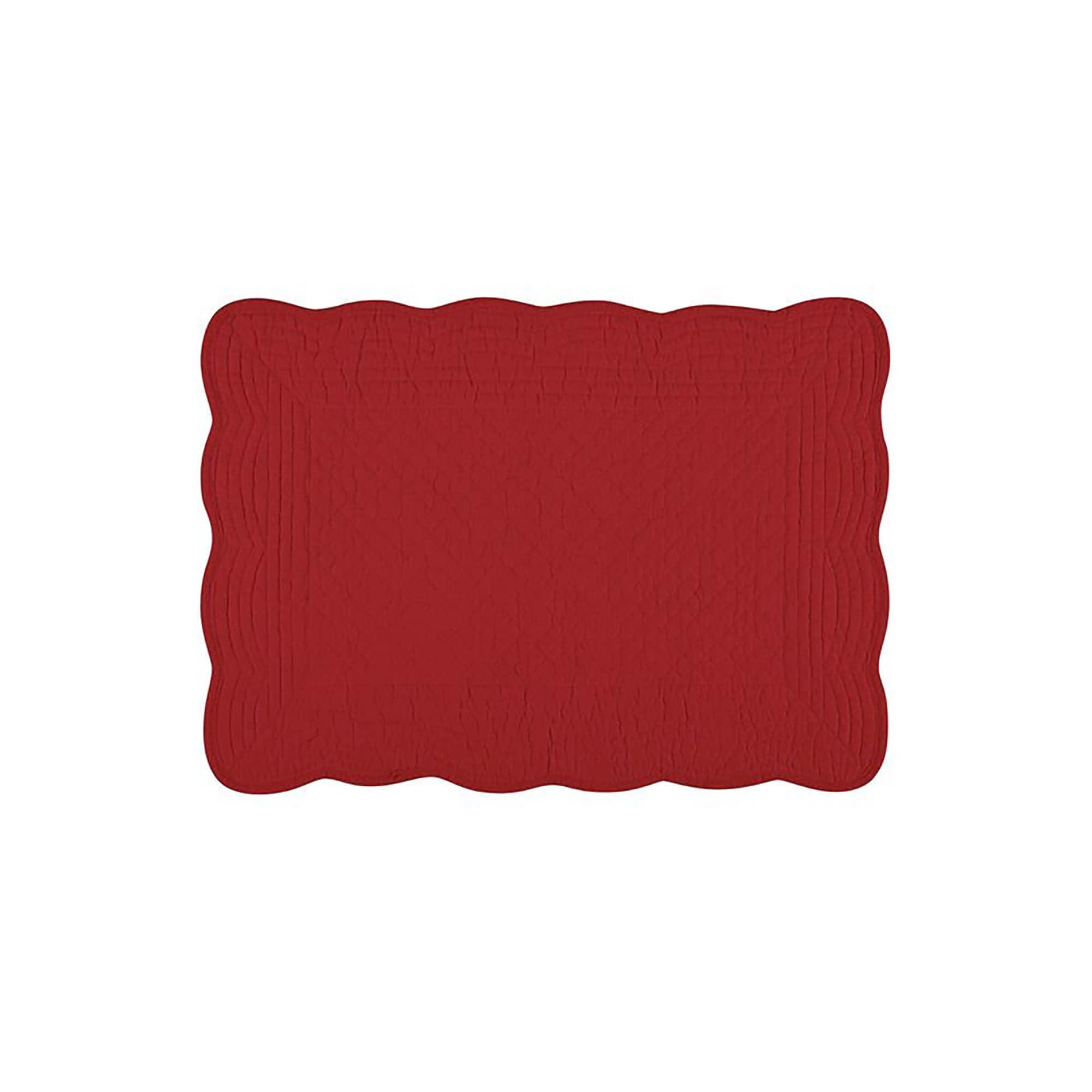 Boutis Cotton Rectangular Placemats - Set of 4