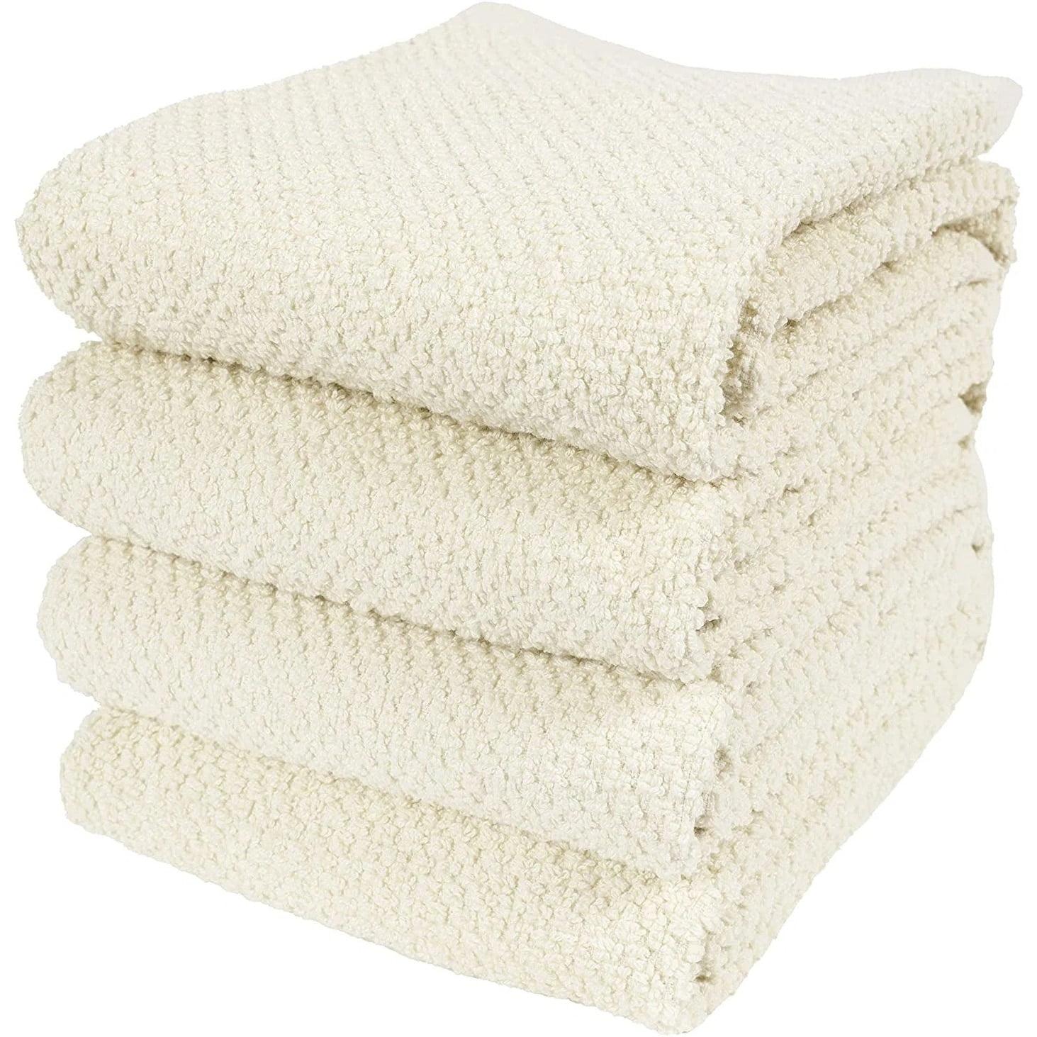 KAF Home Popcorn Terry Towels (Set of 4)