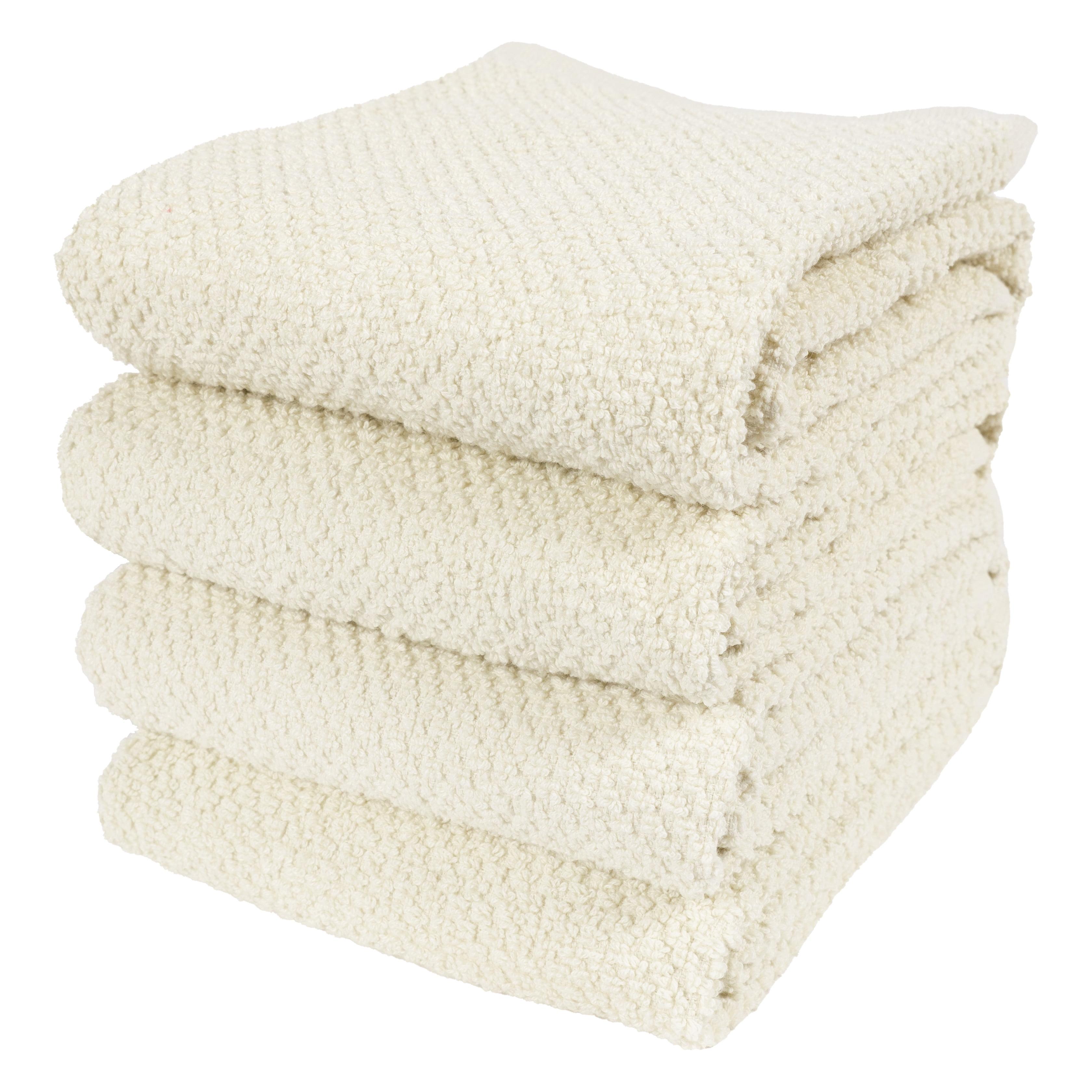KAF Home Popcorn Terry Towels (Set of 4)