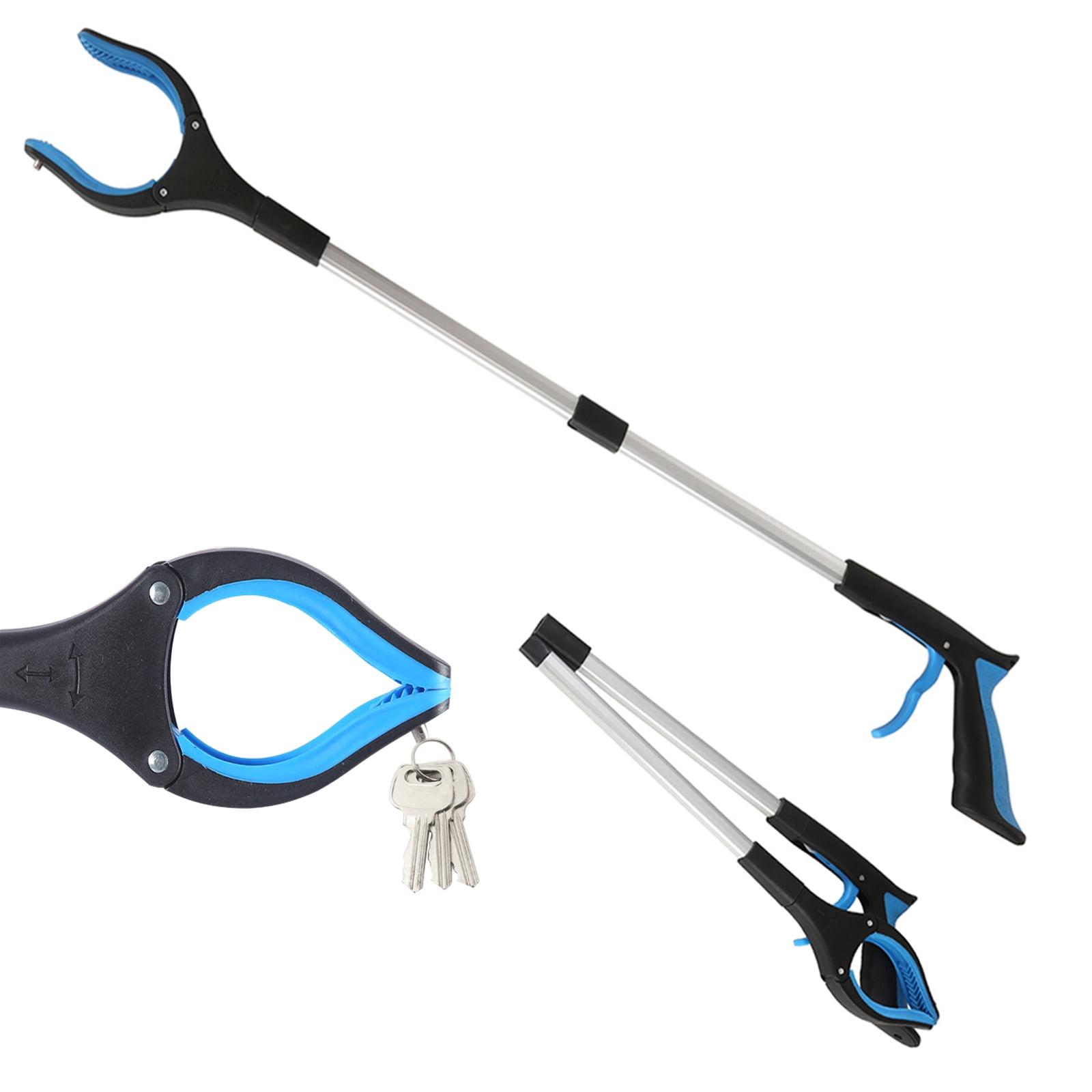 MPM 32 Inch Grabber Reacher Tool, Foldable Gripper, Long Handy Mobility Aids, Reaching Tool for Trash Claw Pick Up Stick, Litter Picker, for Elderly