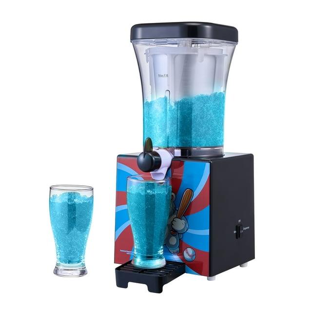 VEVOR Slushy Machine for Home, 34oz Tank Home-use Margarita Machine, Smoothie Frozen Drink Maker with Food-grade Materials, Slushie Machine for Home DIY, Kids Parties, Black