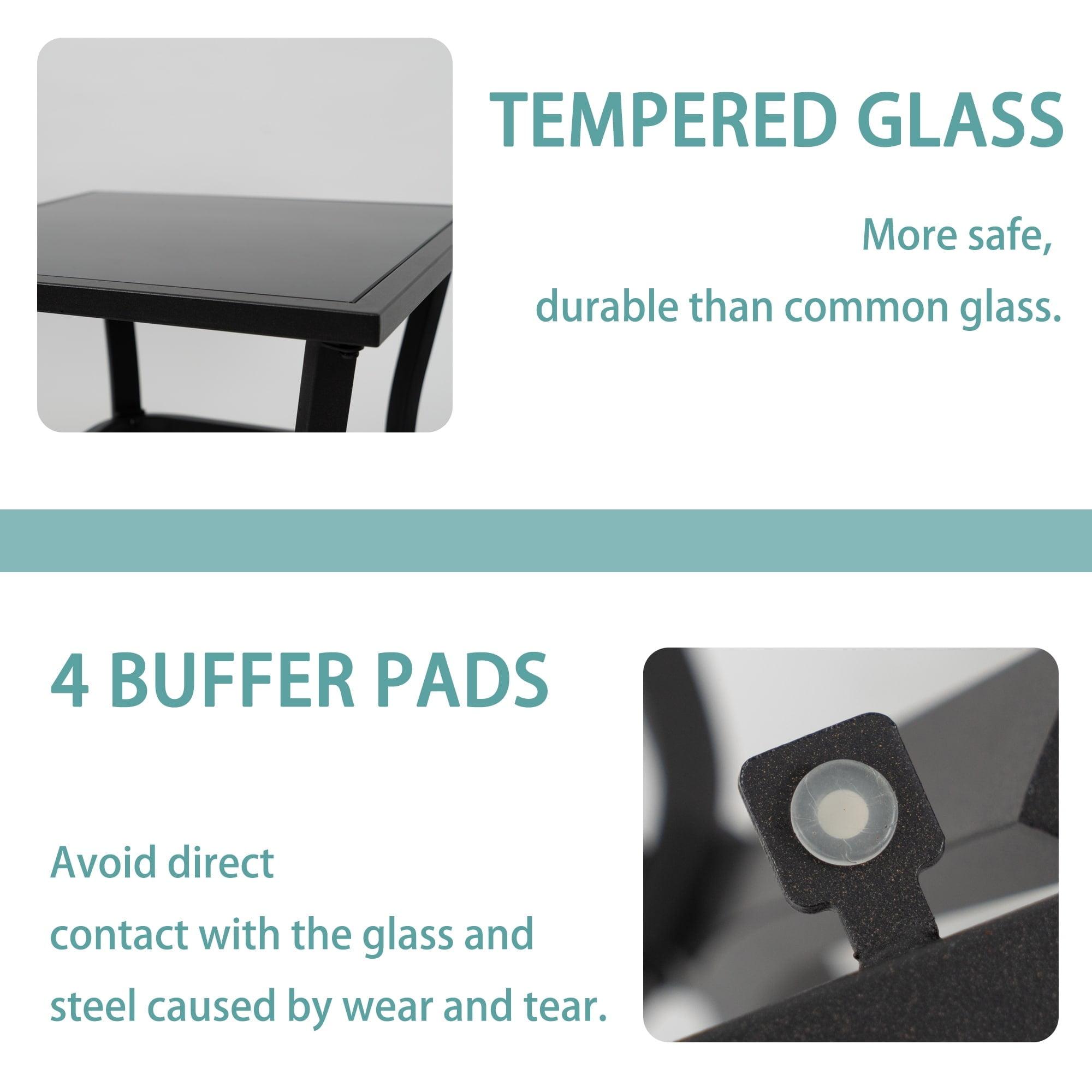 Mercury Row® Preciado 3 Piece Outdoor Patio Set With Cushions-Rocking Chair for Balcony, Lawn and Porch