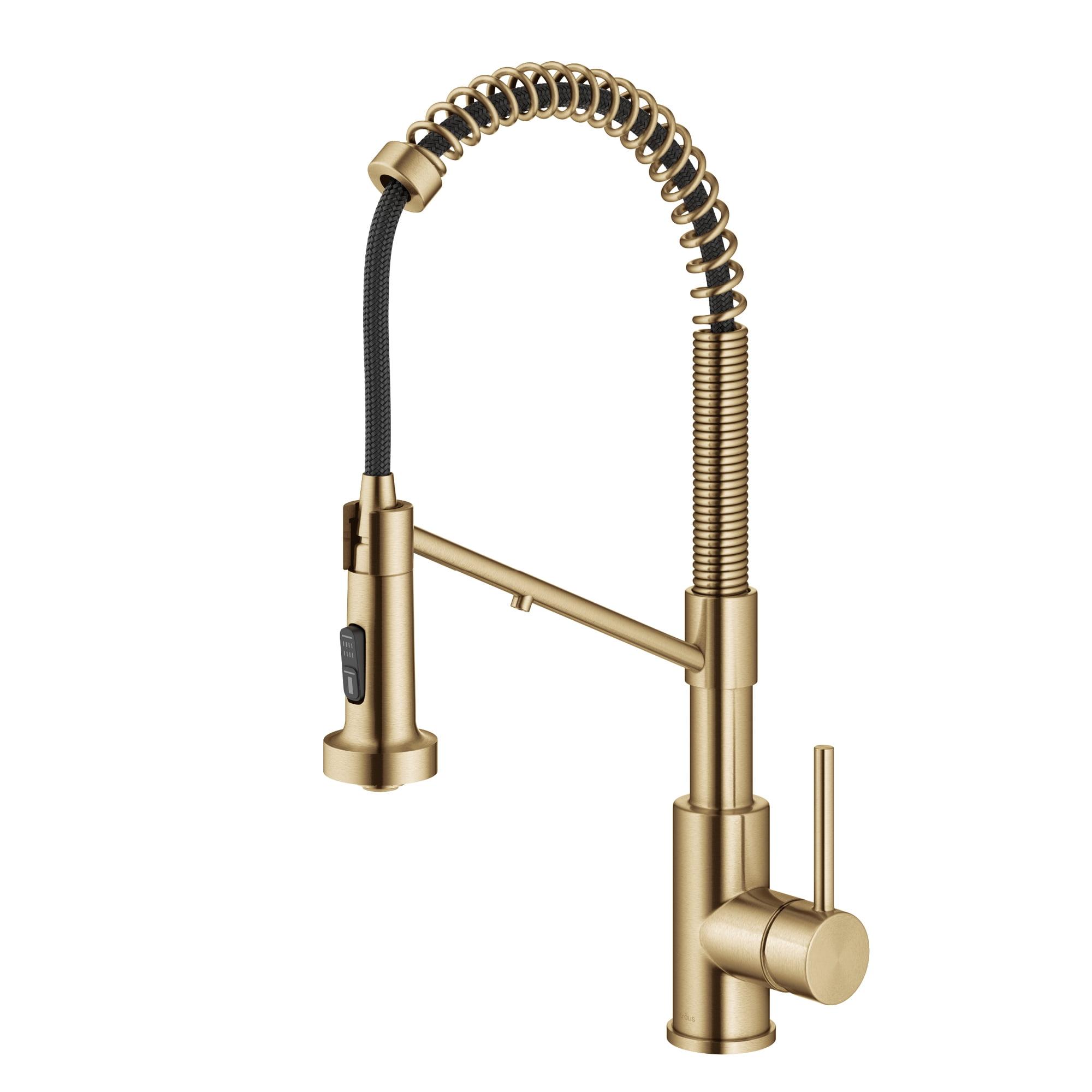 KRAUS Bolden 2-in-1 Commercial Style Pull-Down Single Handle Water Filter Kitchen Faucet for Reverse Osmosis or Water Filtration System