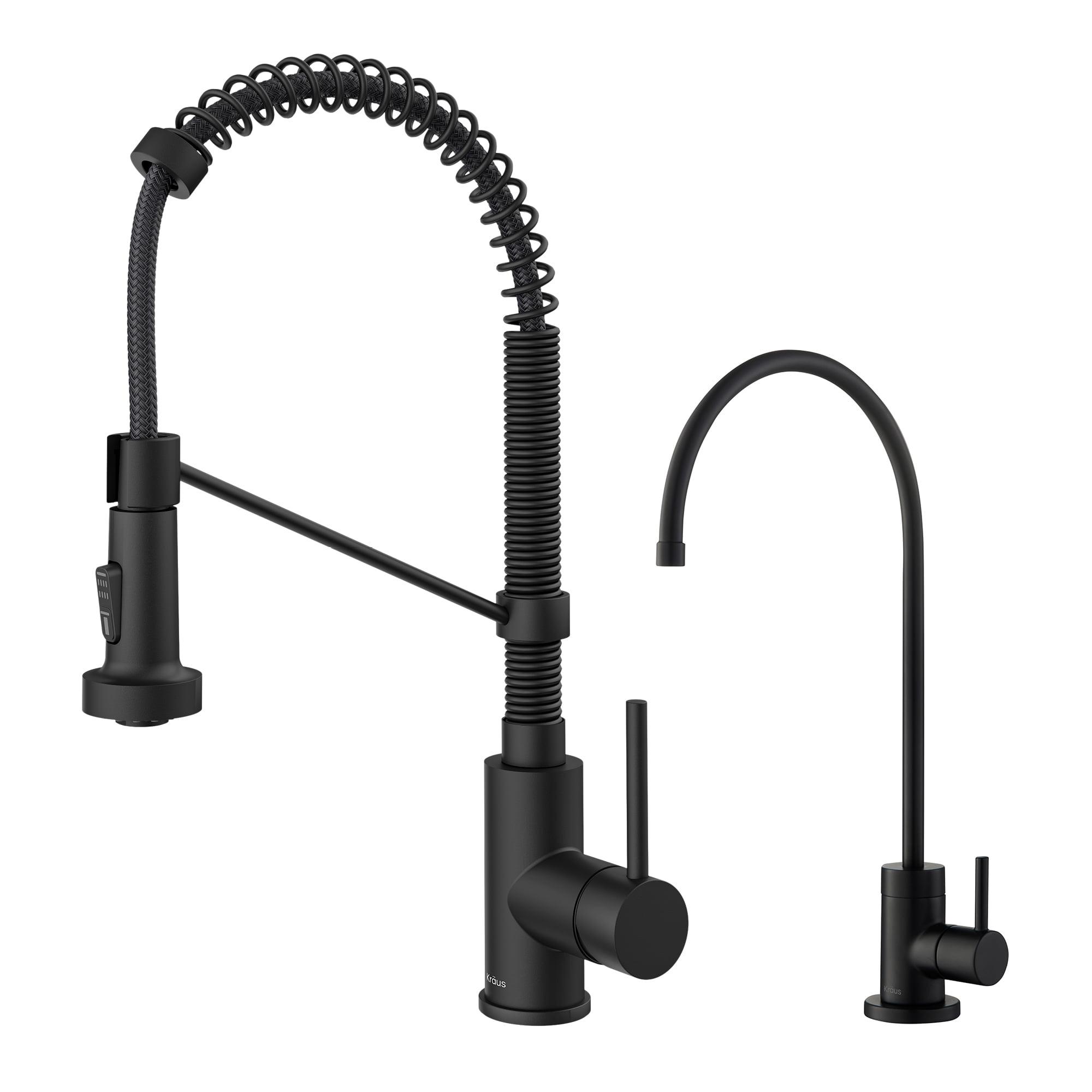 KRAUS Bolden Commercial Style 2-Function Single Handle Pull Down Kitchen Faucet