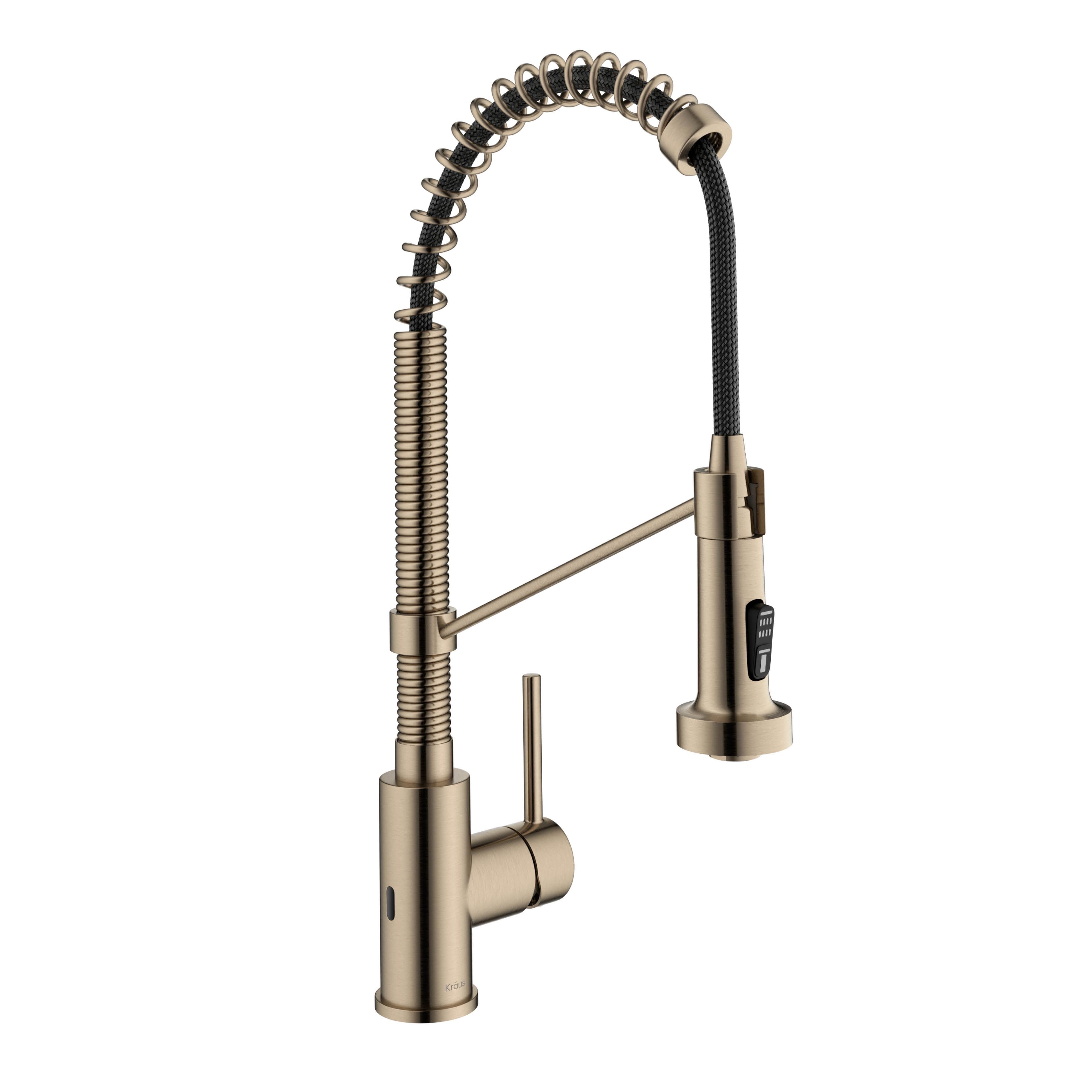 Kraus Bolden Touchless Sensor Commercial Style 2-Function Single Handle Pull-Down Kitchen Faucet