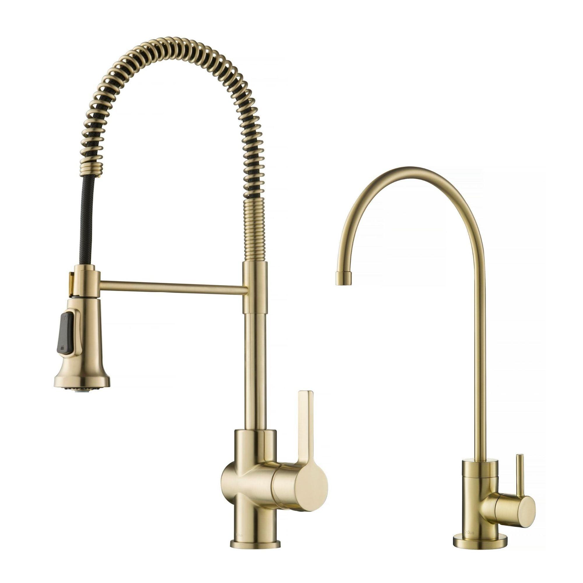 Britt Single Handle Commercial Kitchen Faucet with Dual Function Sprayhead