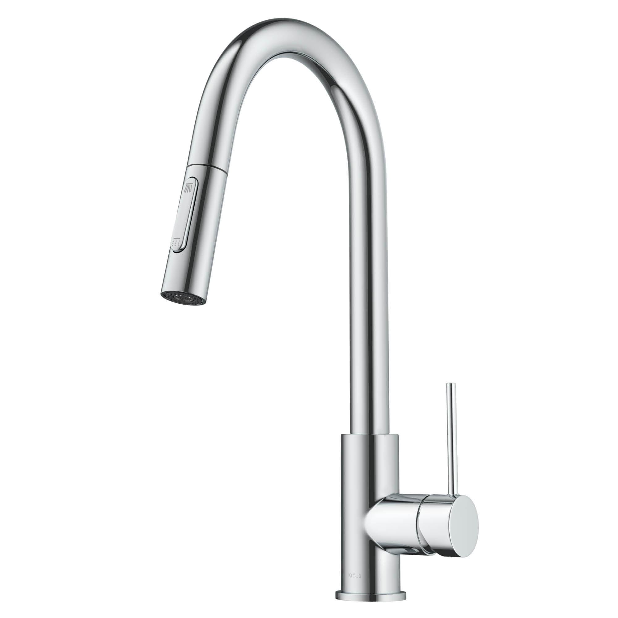 Oletto Pull Down Single Handle Kitchen Faucet