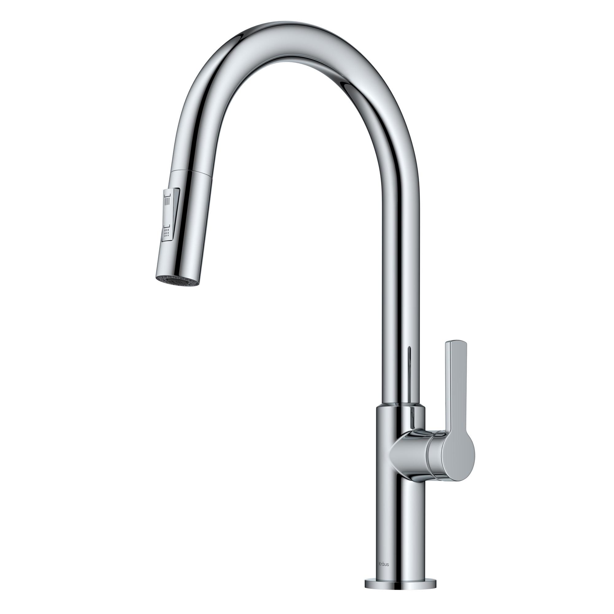 KRAUS Oletto Single Handle Pull Down Kitchen Faucet