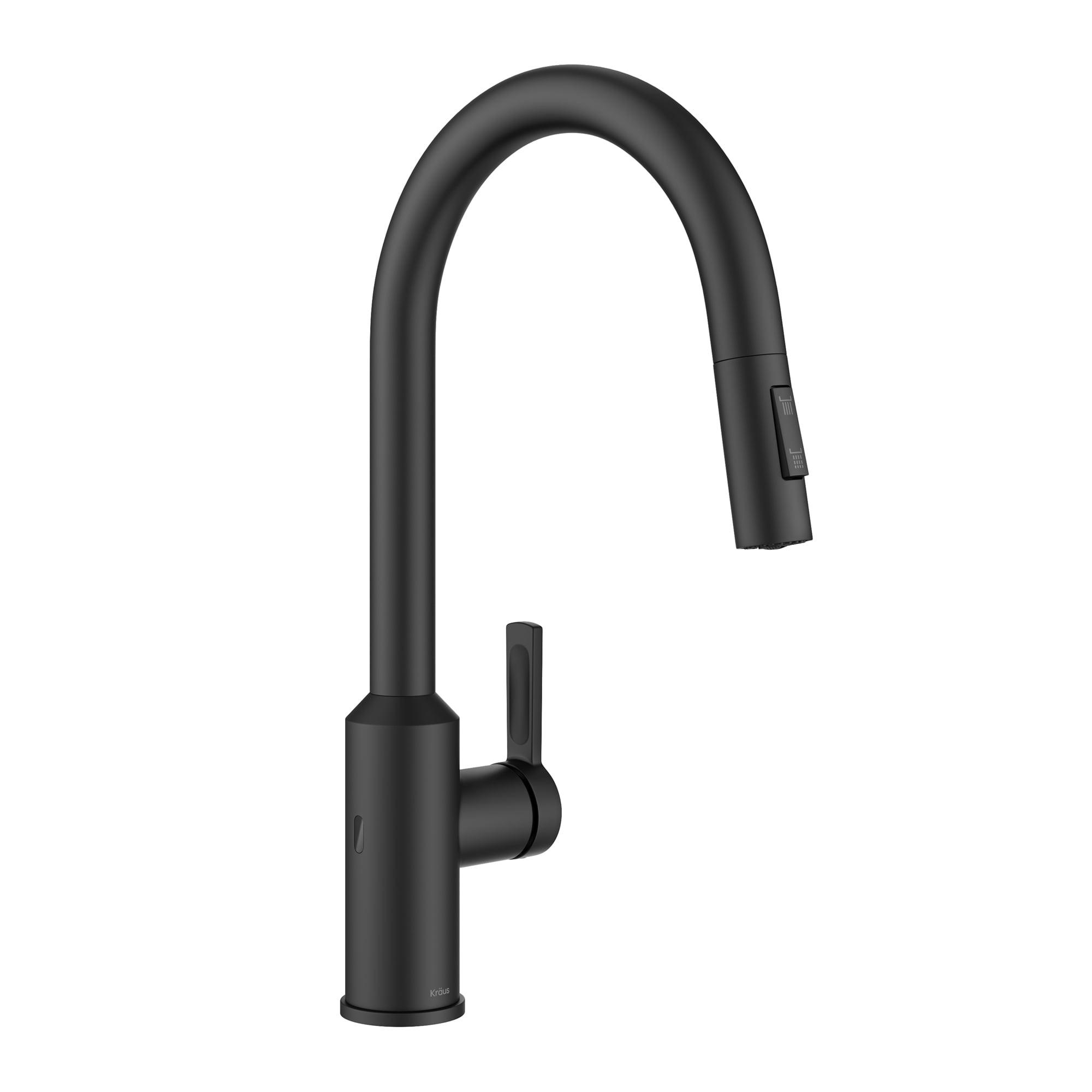 KRAUS Oletto Touchless Sensor Pull-Down Single Handle Kitchen Faucet