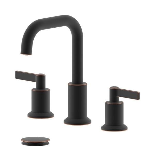 Kadoma Widespread 2-handle Bathroom Faucet with Drain Assembly