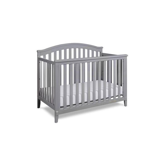 Gray Pine 4-in-1 Convertible Baby Crib