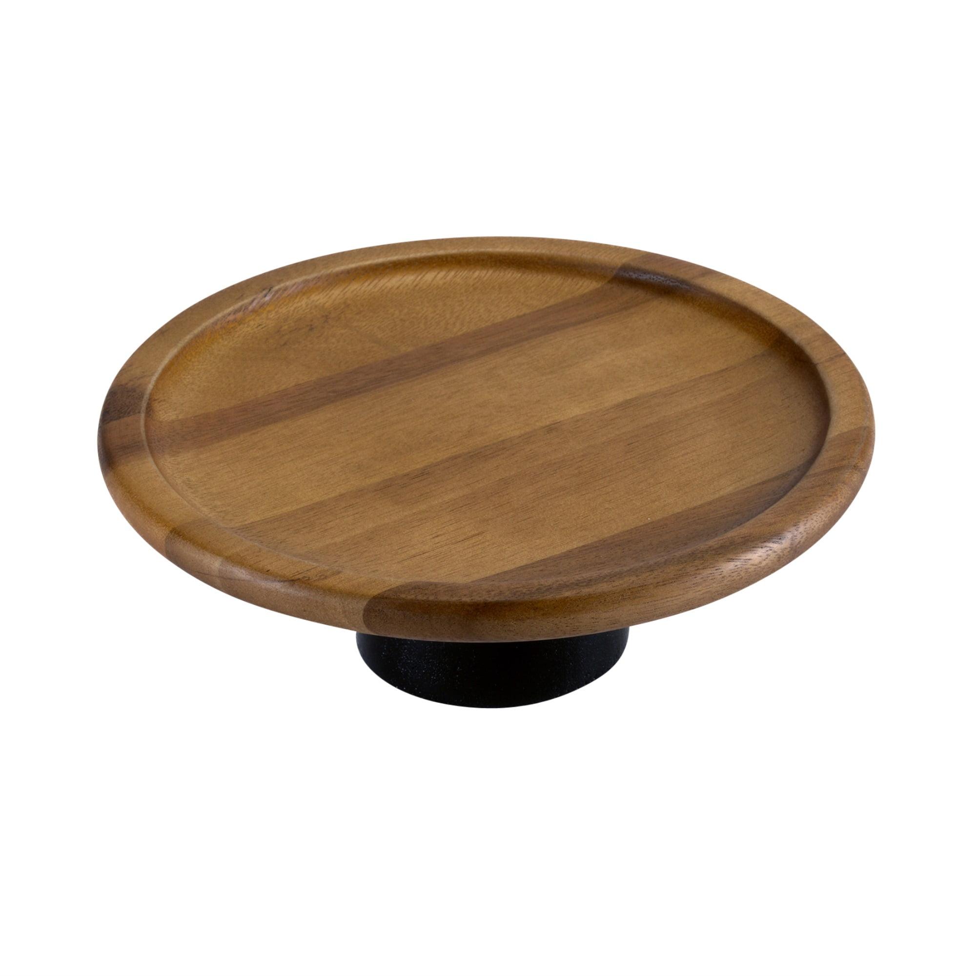 Millwood Pines Kalmar Home Acacia Wood Cake Stand Azareya