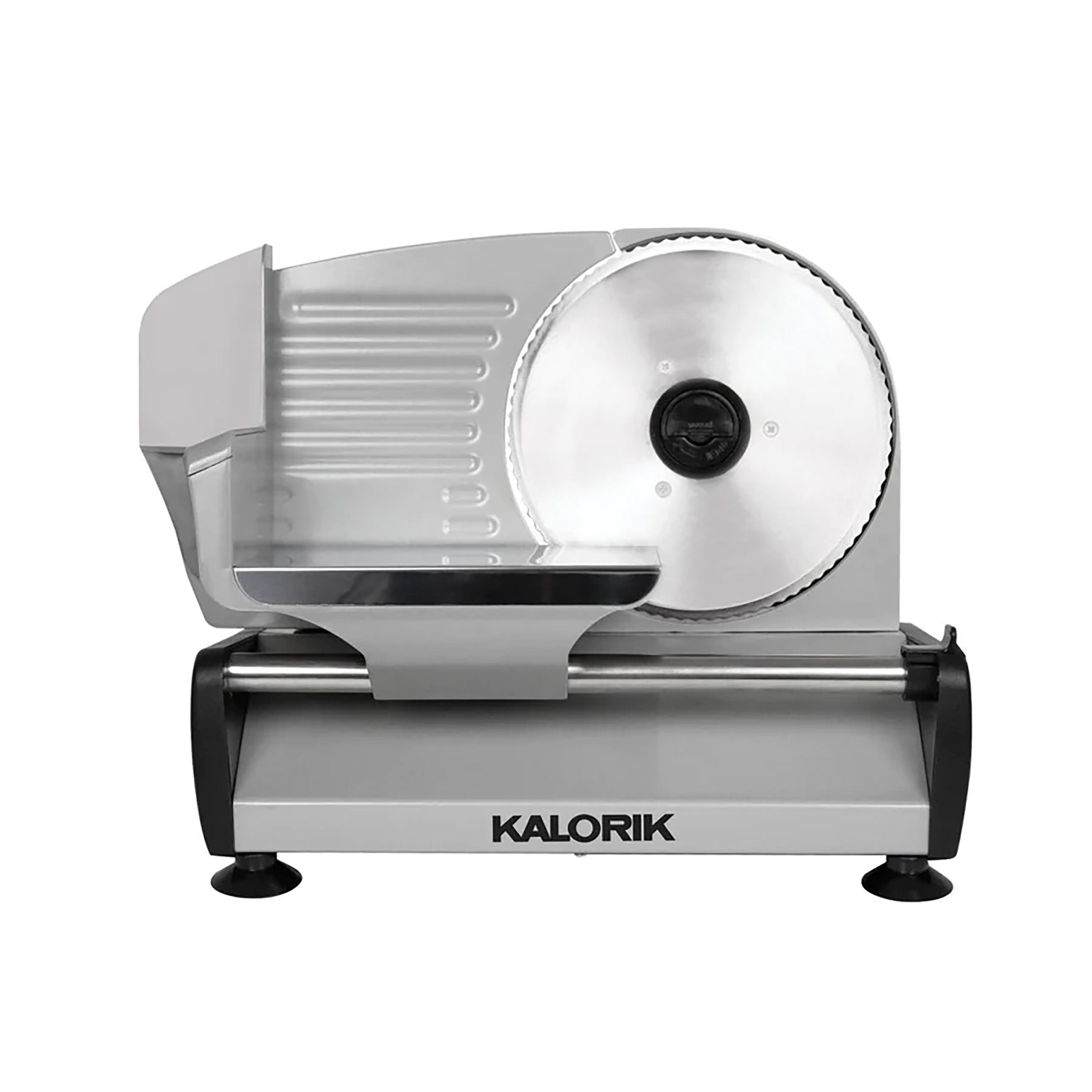 Kalorik Silver 200W Professional Food Slicer with Blade Guard