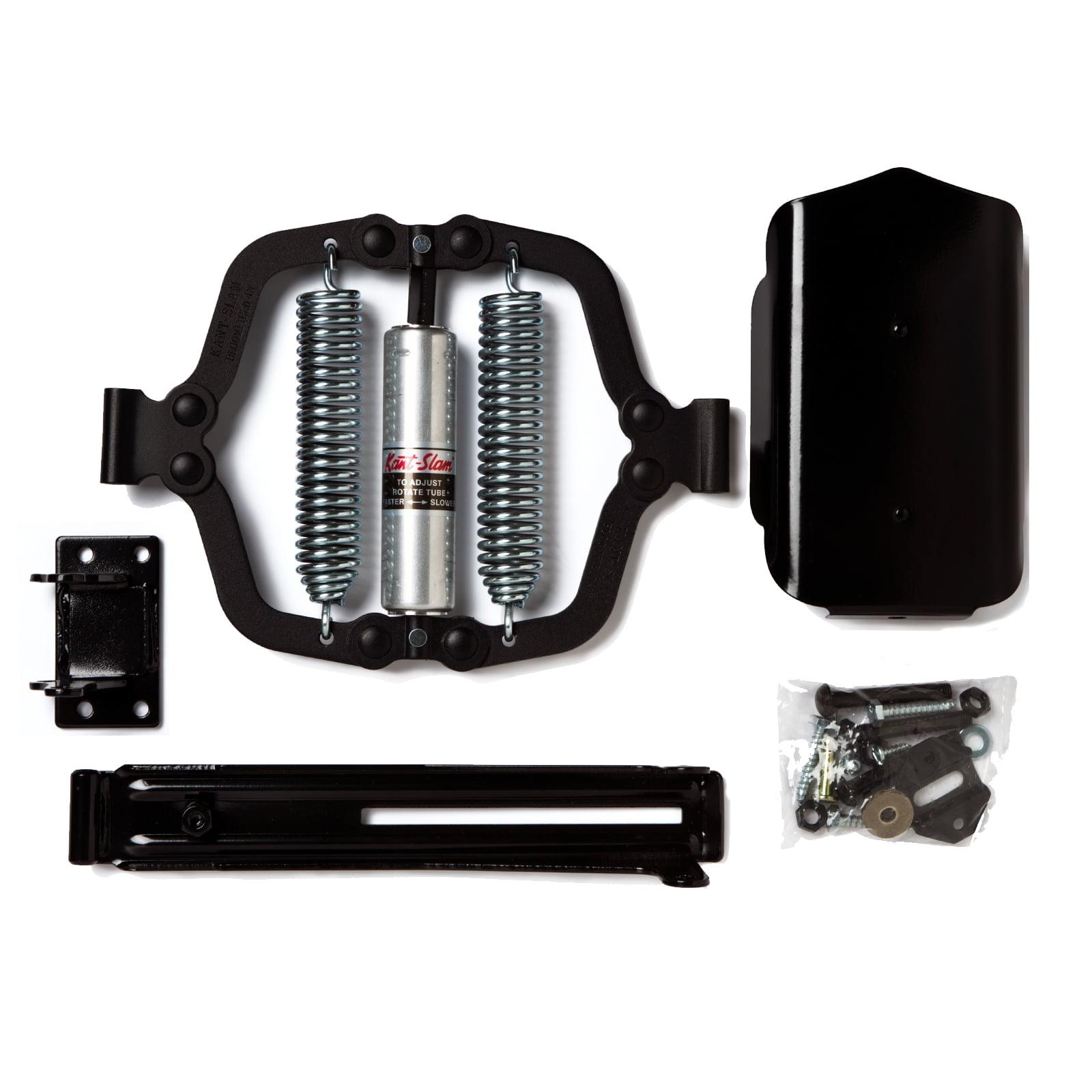 Kant-Slam Hydraulic Gate Closer, Grade 1, Black, Steel, Door Closers