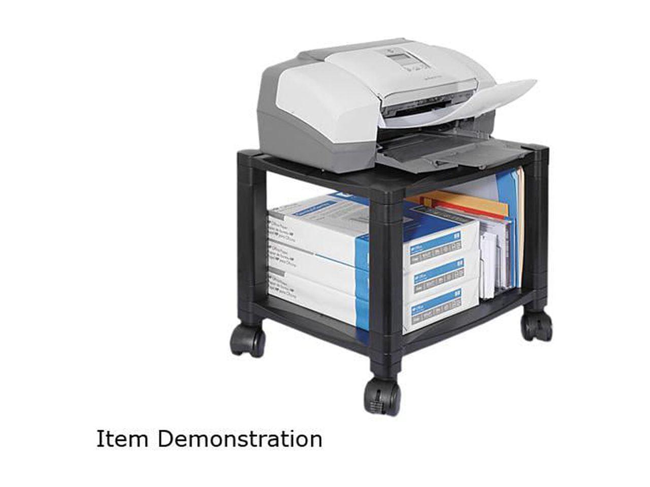 Kantek Kantek Two-Shelf Mobile Printer Stand Printer Stand with Wheels