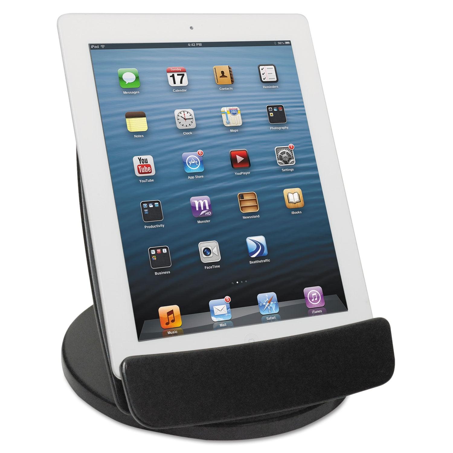 360° Rotating Foldable Black Desktop Tablet Stand