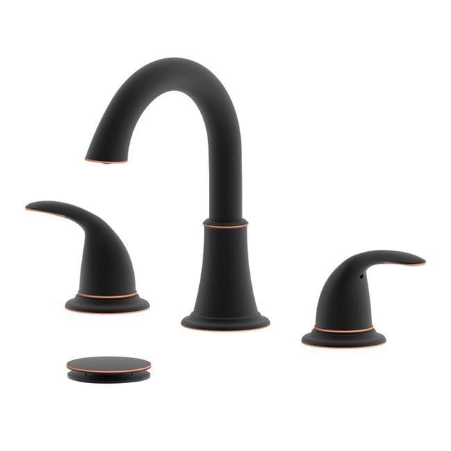 Karmel Widespread 2-handle Bathroom Faucet with Drain Assembly