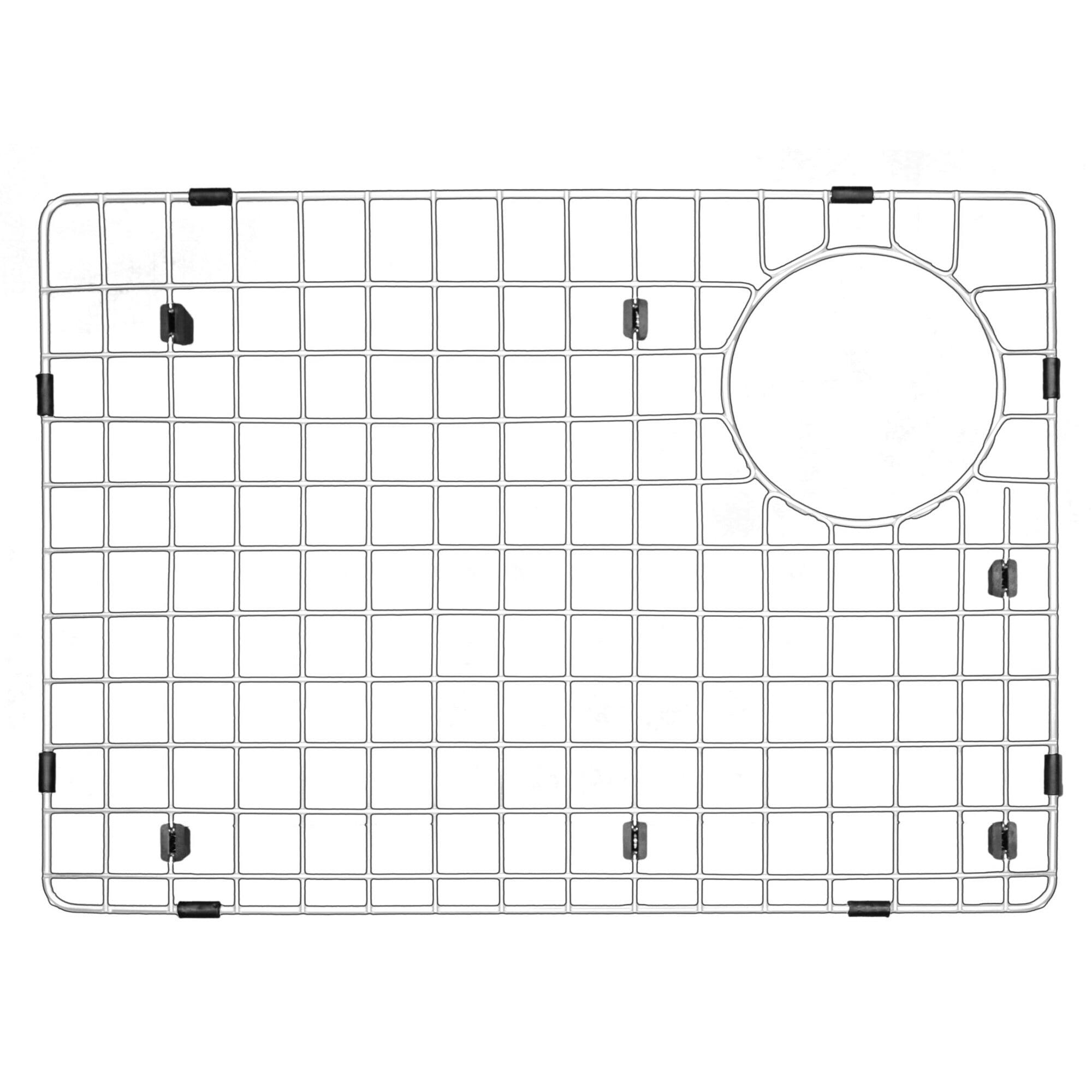 Karran 19-1/2 In. X 14 In. Stainless Steel Bottom Grid Fits Qt-671, Qu-671