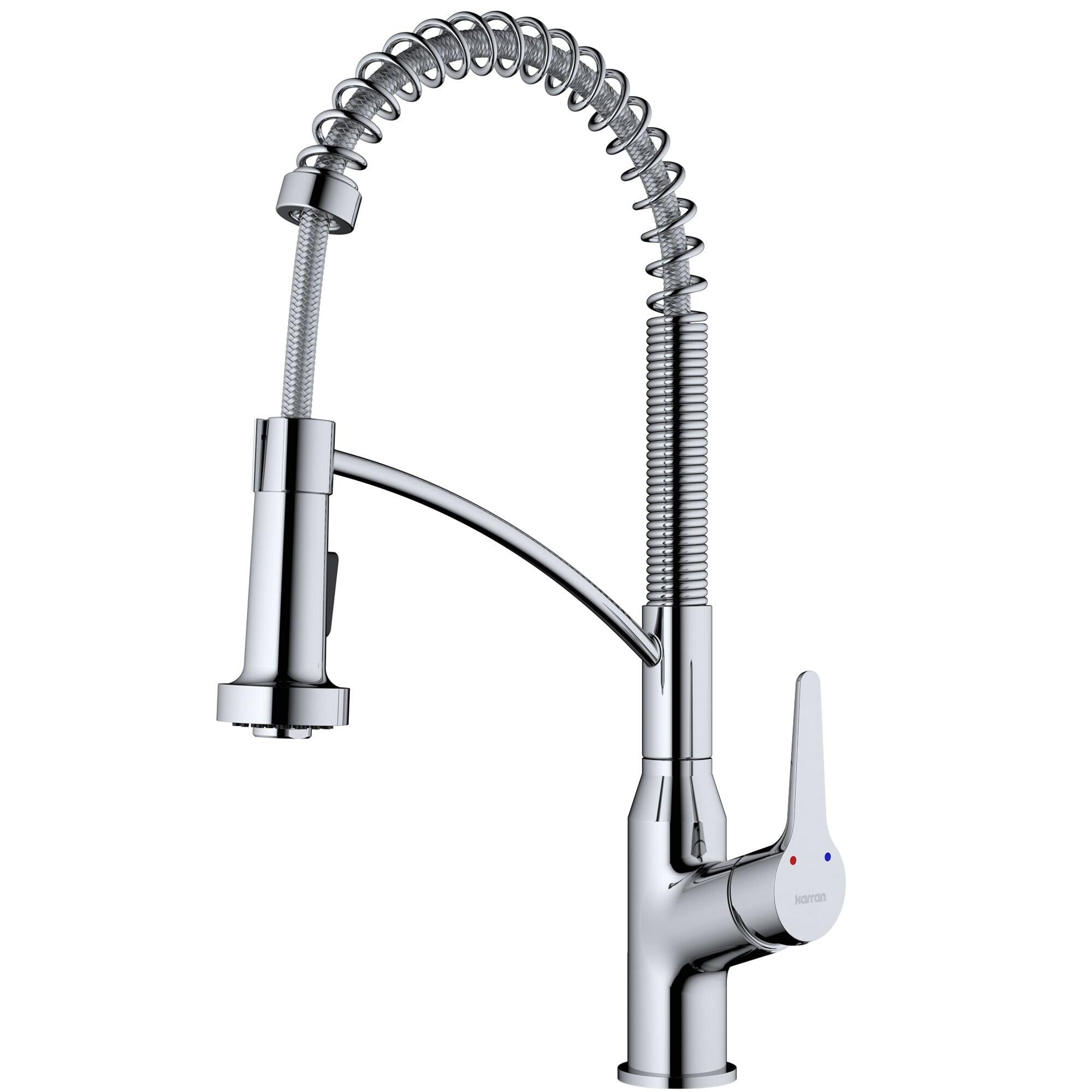 Karran Scottsdale Single-Handle Pull-Down Sprayer Kitchen Faucet