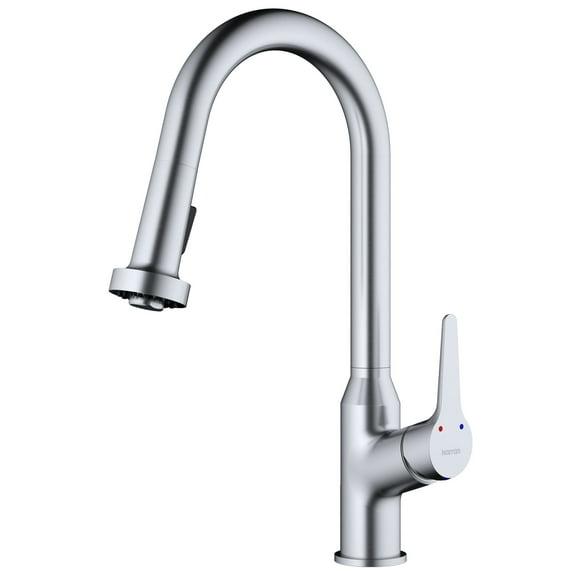 Karran Karran Scottsdale Single Handle Pull Down Sprayer Kitchen Faucet KKF250SS