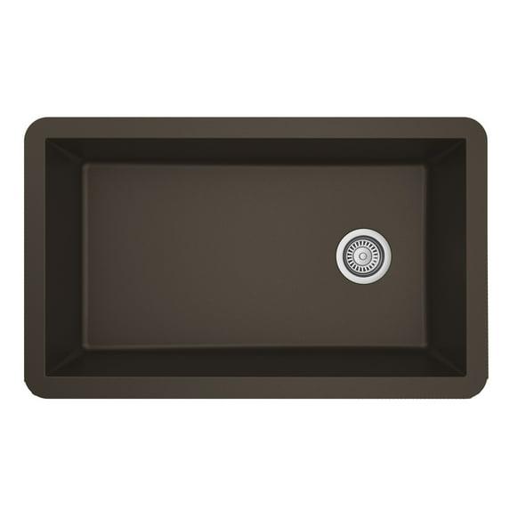 Karran Undermount Quartz Composite 31-3/4'' X 19-1/4'' Single Bowl Kitchen Sink
