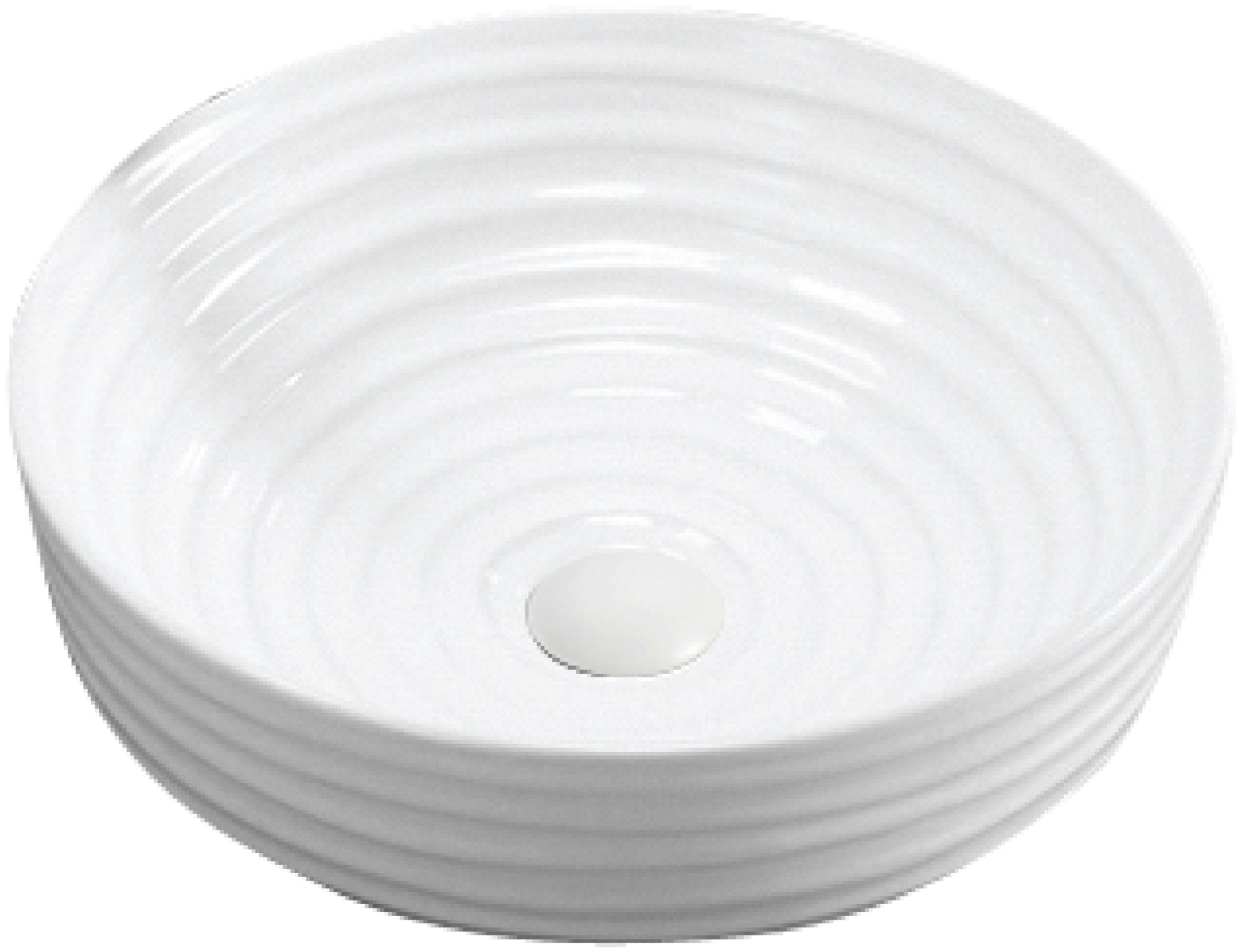 Karran Valera 16 In. Vitreous China Round Vessel Bathroom Sink