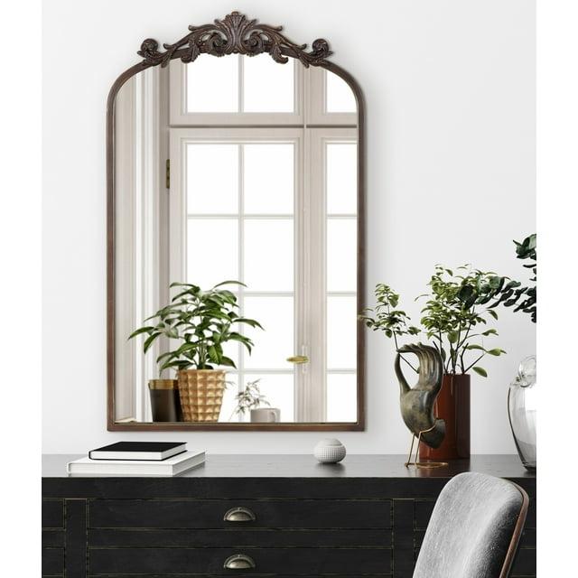 Fleur De Lis Living Anglo Metal Flat Mirror