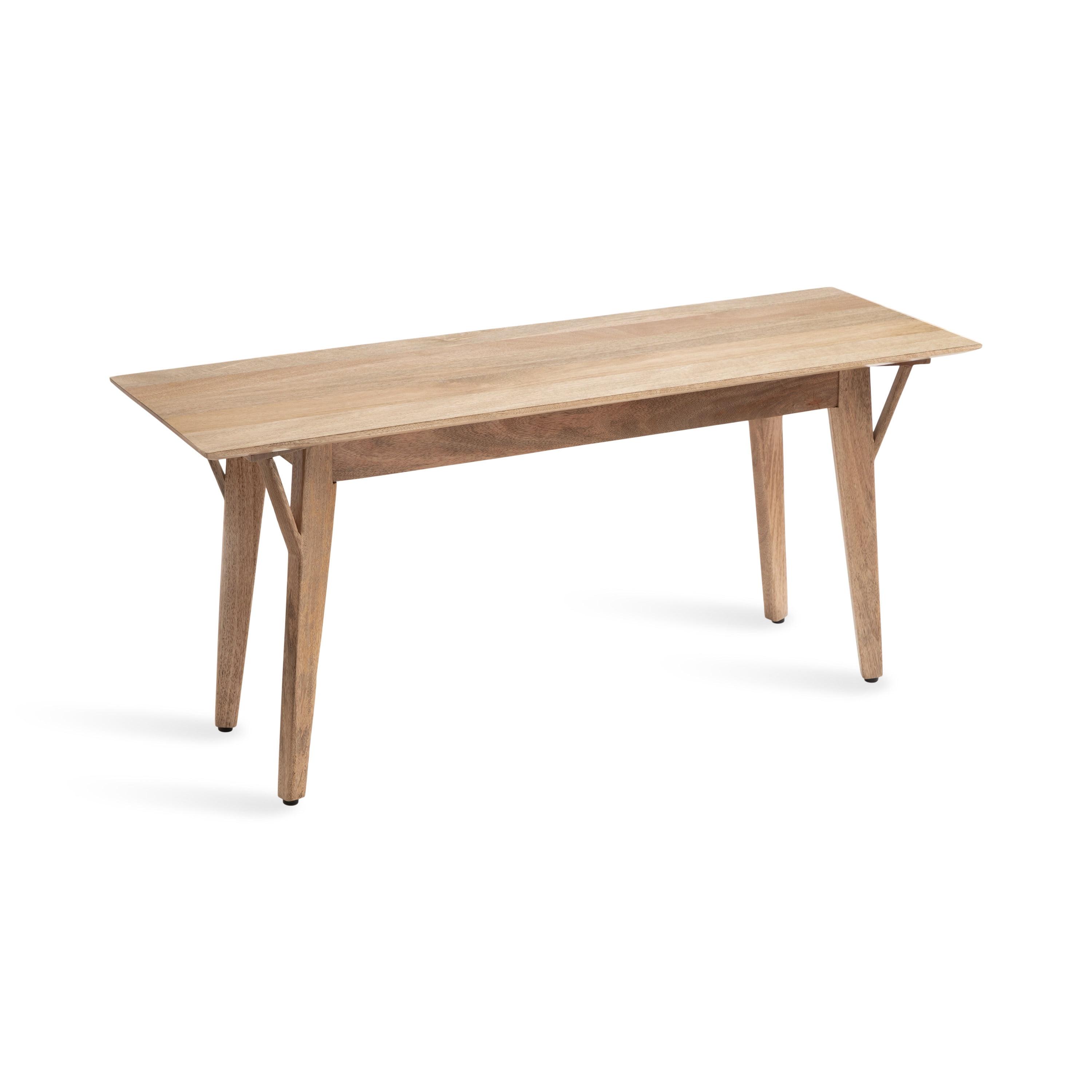 Kate and Laurel McCutcheon Rectangle Wooden Bench