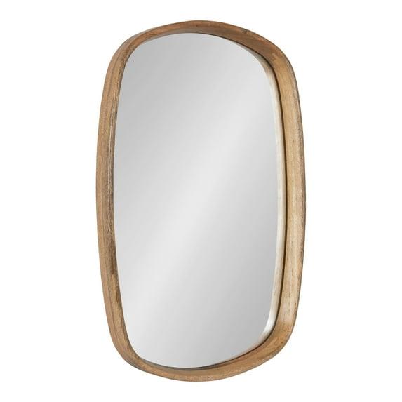 Kate and Laurel Prema Framed Wall Mirror, 20x30, Natural