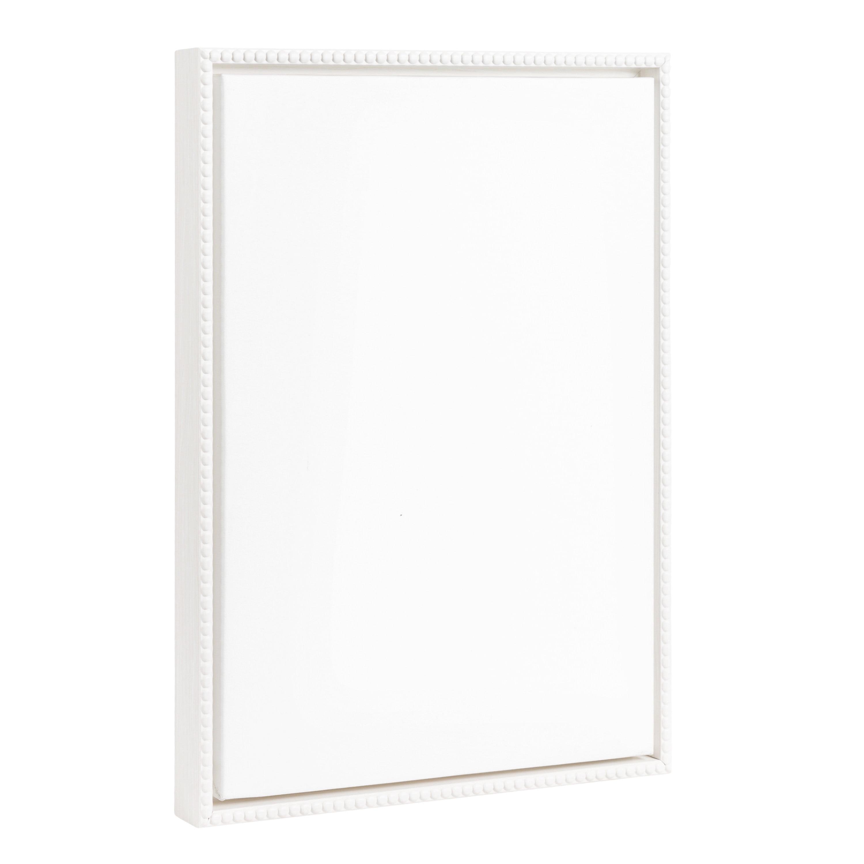 Kate & Laurel All Things Decor 18"x24" Sylvie Beaded Blank Canvas: Transitional Decor, Modern Art Style